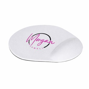 Οβάλ Mouse Pad με Μαξιλαράκι Καρπού 